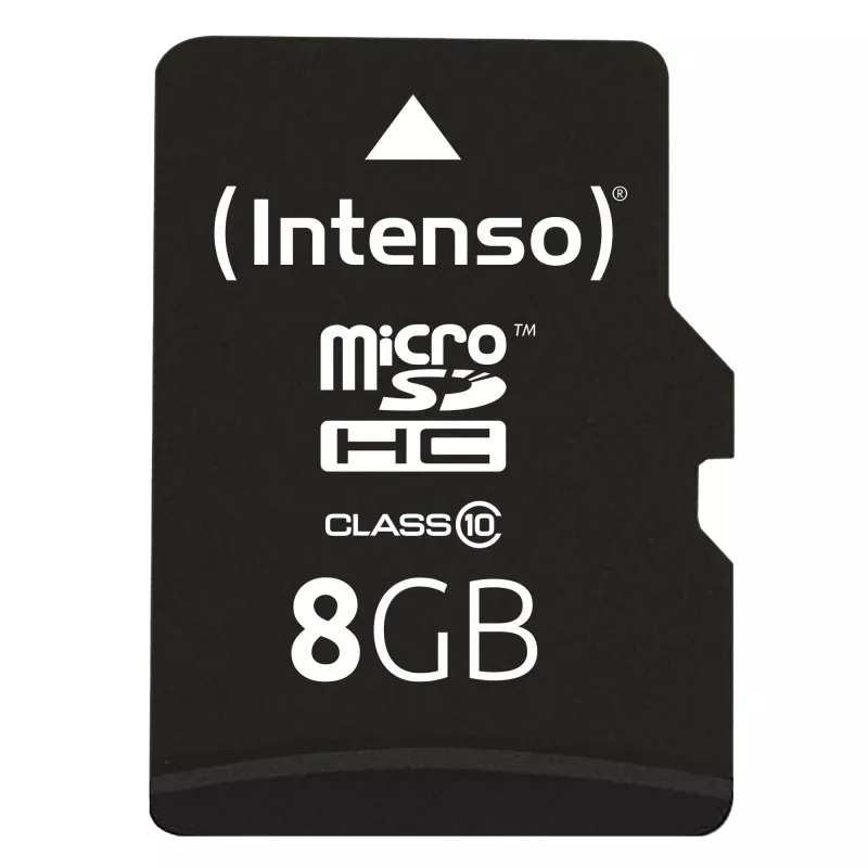 PAMÄŤOVÁ KARTA MICRO SDHC 8GB C10/W/ADAPTER 3413460 INTENSO