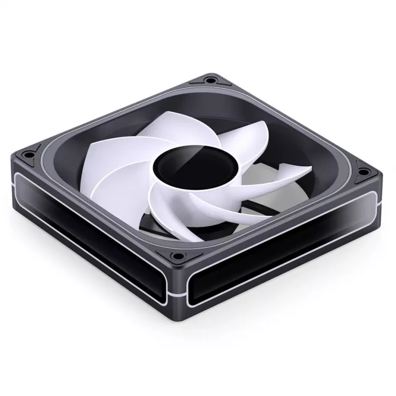 Skriňový ventilátor 120 mm PWM ARGB Jonsbo ZB-120 Reverse Blade, čierny