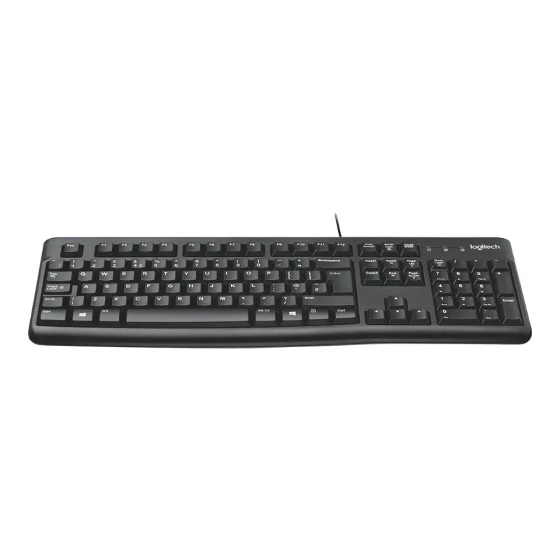 Logitech K120 – klávesnica – USB – QWERTY – talianska