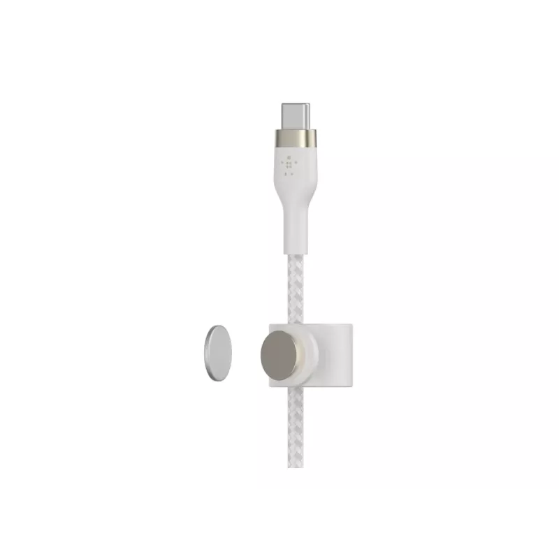 USB kábel Belkin BOOST↑CHARGE PRO Flex 2 m USB C biely