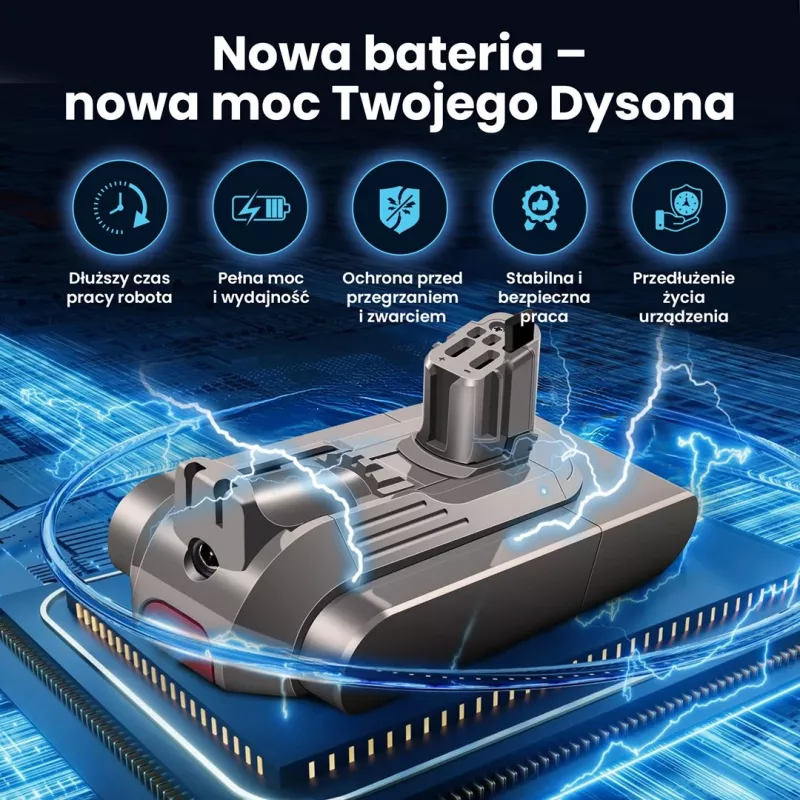 Batéria pre Dyson vysávač V11 25,2V