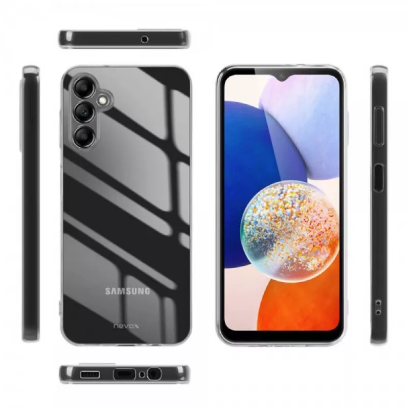 Ochranné puzdro Flex Case Nevox pre Samsung Galaxy A17 5G — transparentné, model 2573