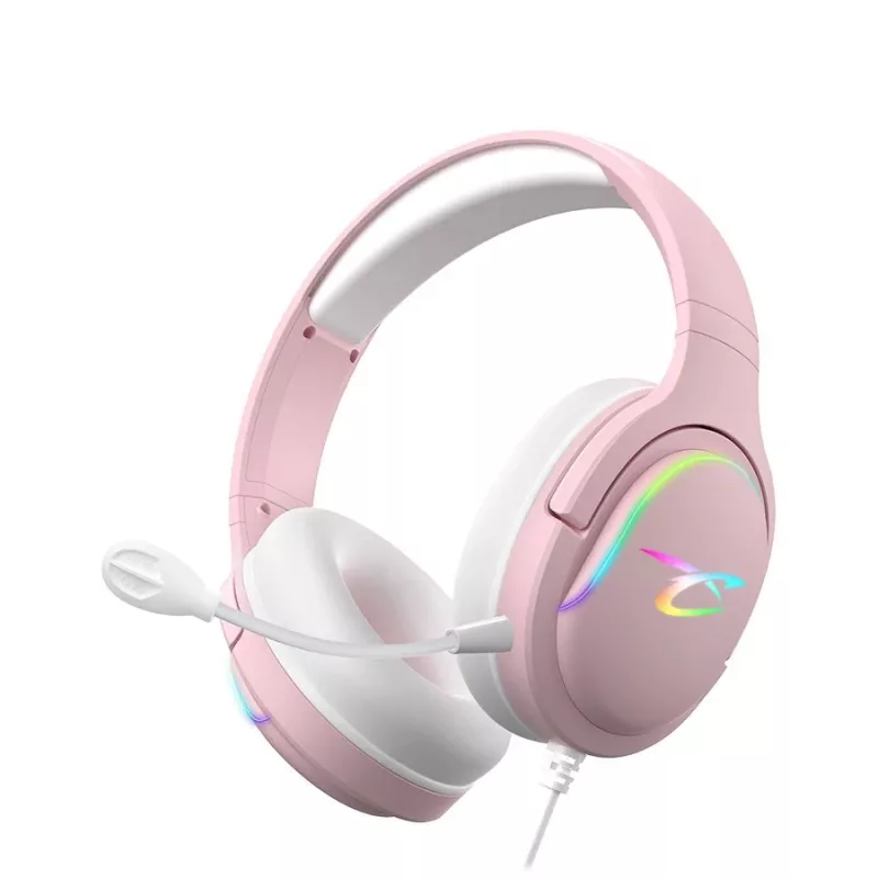 Headset Subsonic Spectra LED Gaming Headset Sweety ružová
