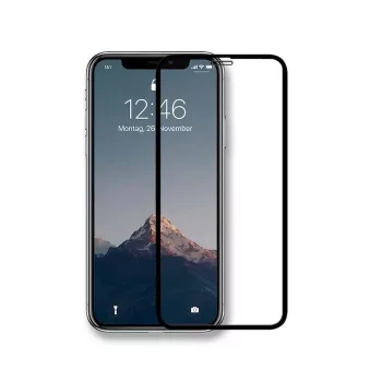 Filter proti zvedavým pohľadom Woodcessories Privacy Filter Premium Glass pre iPhone Xr 3D