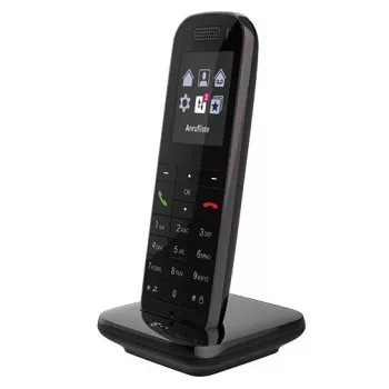 Telekom Speedphone 52 DECT telefón s identifikáciou volajúceho čierny