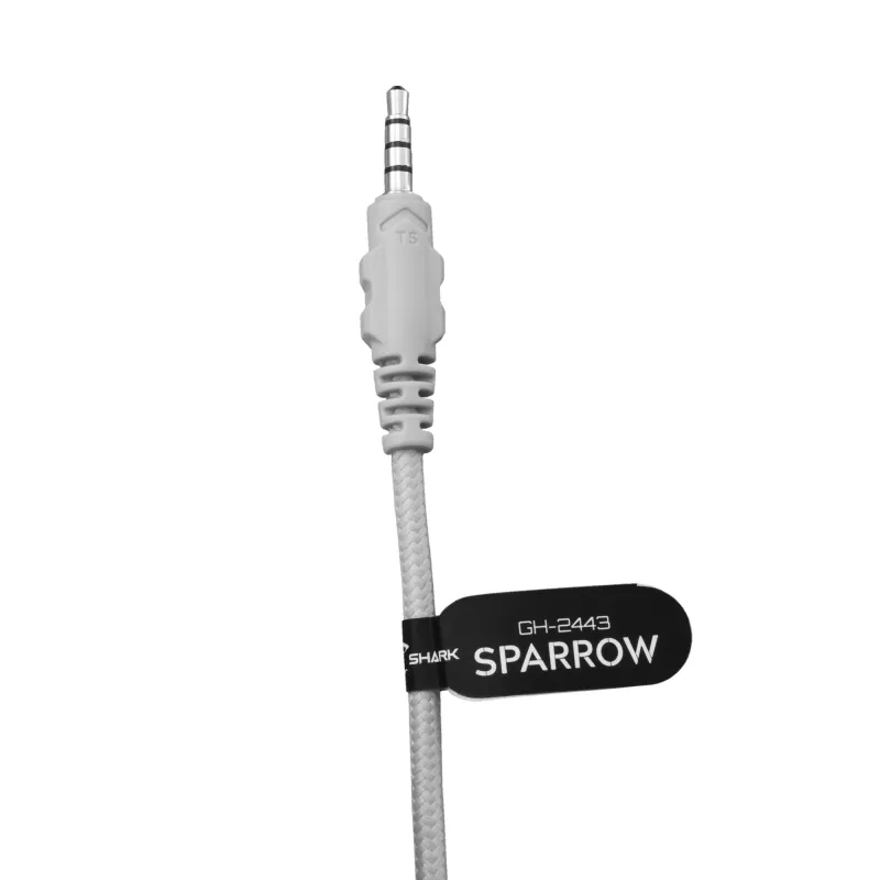 Slúchadlá White Shark GH-2443 Sparrow biela