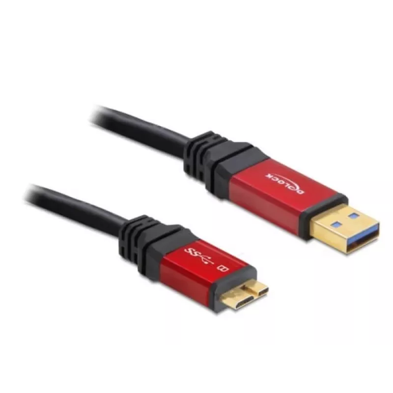USB kábel DeLOCK 3,0 m USB A-Micro-B