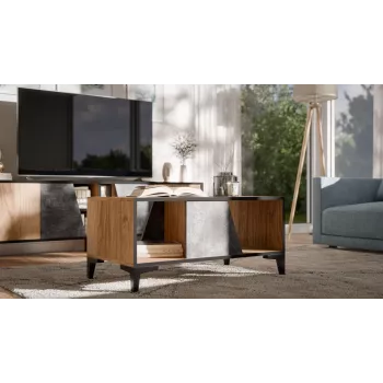 Cama konferenčný stolík OVO 90x50xV39 dub/betón