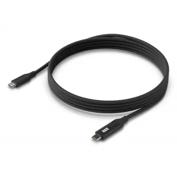 USB kábel Ubiquiti UACC-Cable-USB-100W-2M-BK 2m USB-C čierny sivý
