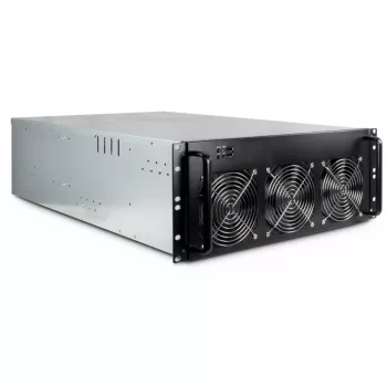 Počítačová skriňa Inter-Tech 88887236 Rack čierna, sivá