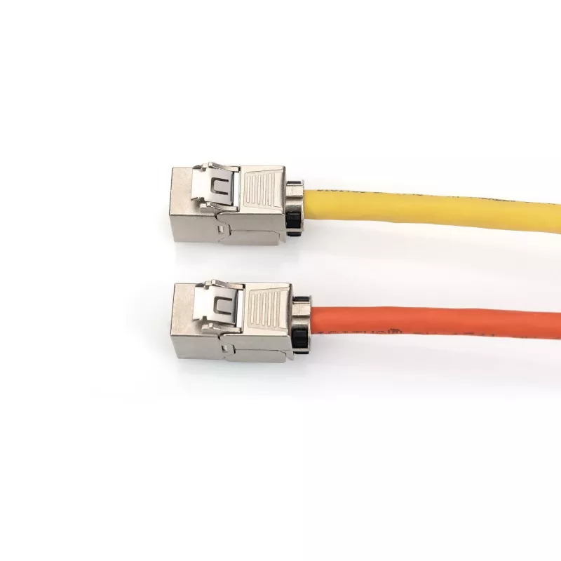 Keystone modul Digitus Cat. 6A tienený set s inteligentným správcom káblov 24 kusov