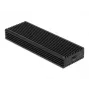 Puzdro na SSD DeLOCK externé USB Type-C combo puzdro pre M.2 NVMe PCIe alebo SATA SSD