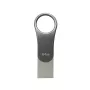 Silicon Power Mobile C80 USB kľúč 64 GB USB Type-A / USB Type-C 3.0 (3.1 Gen 1) titánová