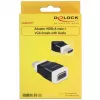 Káblový adaptér DeLOCK 65586 HDMI-A na VGA čierny biely