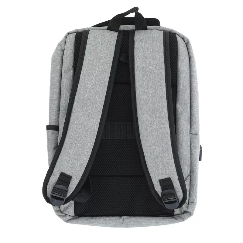 Batoh na notebook Tellur Nomad 15.6 palca, sivý – vystužená priehradka na notebook, organizačné vrecká