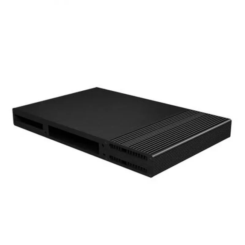 Počítačová skriňa Akasa Galileo TU Plus MKII Mini-ITX skriňa - čierna