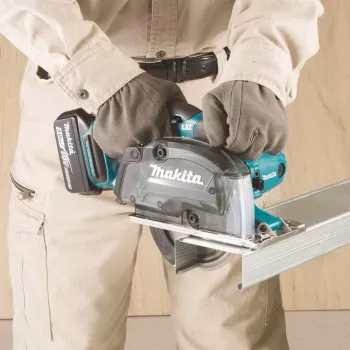 Makita DCS552RTJ prenosná kotúčová píla 13,6 cm čierna, mint 3600 ot/min