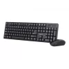 Klávesnica+myš set čierna/bezdrôtová