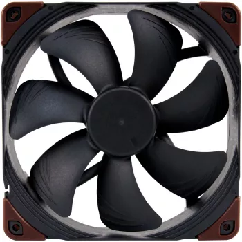 Noctua NF-A14 INDUSTRIALPPC-2000 PWM ventilátor, 140x25 mm, 12V, PWM, 500–2000 RPM, 182,5 m³/h, IP52, SSO ložisko