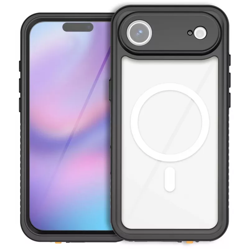Puzdro 4smarts iPhone 17 Air 16,8 cm čierna transparentná