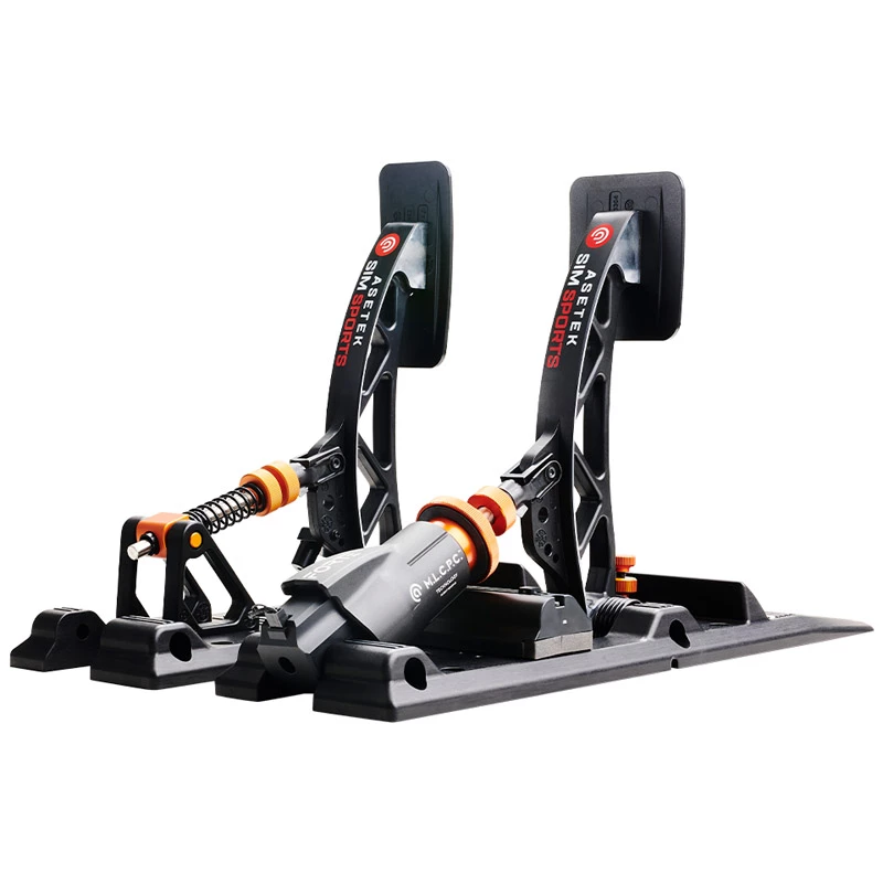Asetek SimSports Forte S Sim Racing plynový a brzdový pedál