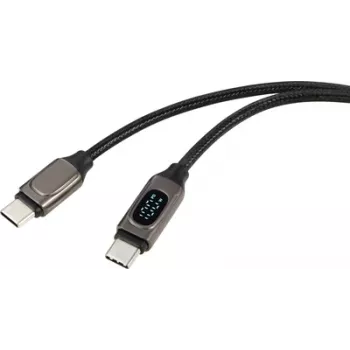 Renkforce RF-6249318 USB kábel strieborná