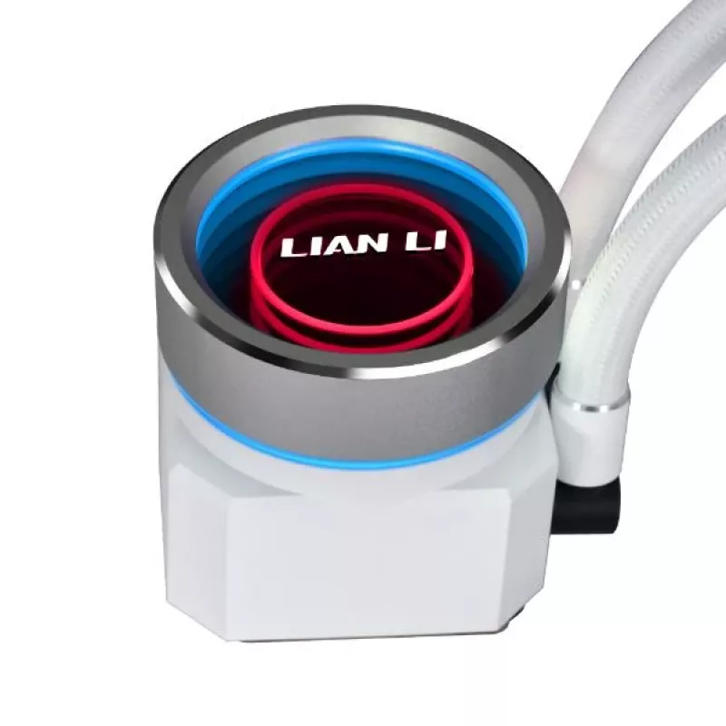All-in-one kvapalinový chladič Lian Li Galahad II Trinity 12 cm biely
