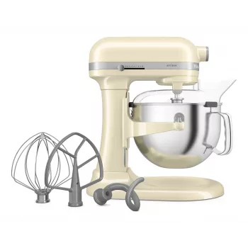 KitchenAid 5KSM60SPXEAC stolový mixér 375 W krémová, sivá, nerezová oceľ