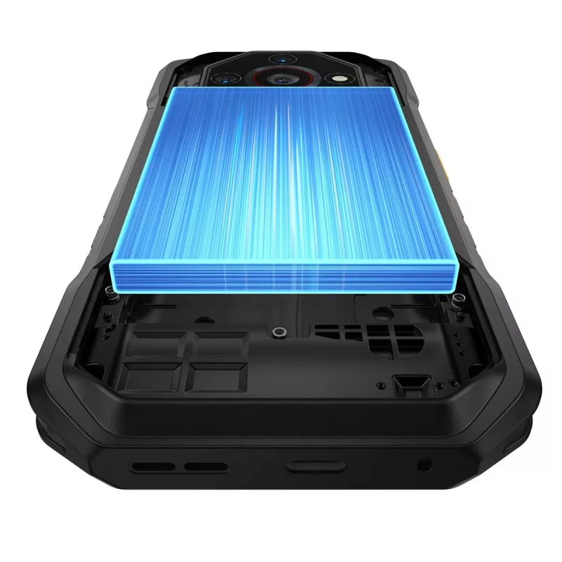 Ulefone Armor X32 Pro 5G smartfón, 5,65 palca, 8 GB RAM, 256 GB, IP69K, Android 14, Future Black