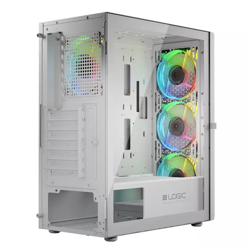 Logic ARAMIS ARGB MINIDI USB 3.0 skriňa biela
