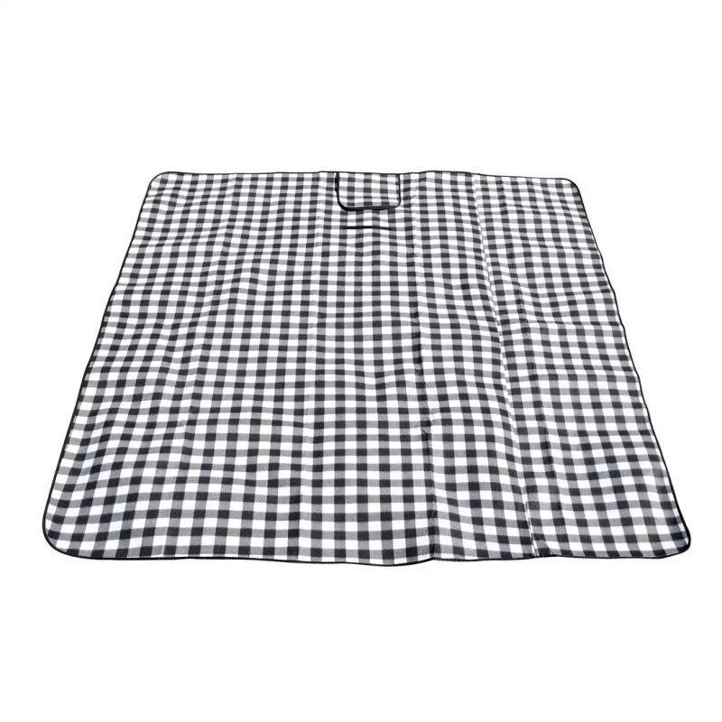 Pikniková deka PROMIS KP250, zelená pruhovaná, 200 x 150 cm