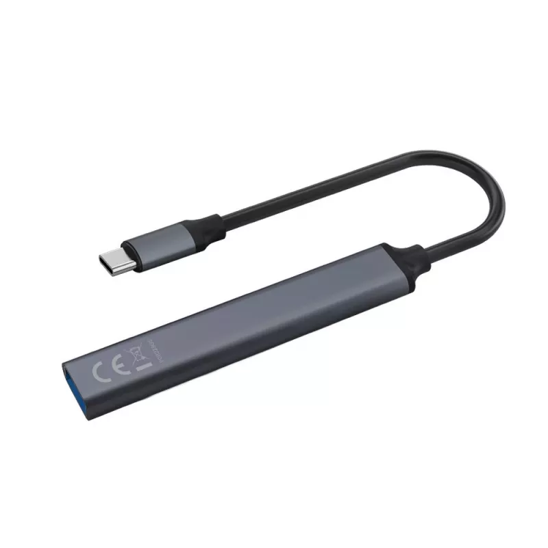 USB 3.0 4-portový hub SAVIO AK-71 s USB-C host, 5000 Mbit/s, 2 roky záruka