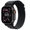 Smartwatch Apple Watch Ultra 3 GPS + Cellular 49mm Black Titanium puzdro s Black Alpine Loop Large
