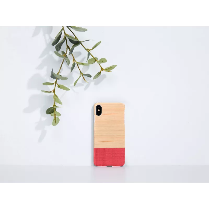 Puzdro na smartphone man and wood pre iPhone XS Max — white miss match