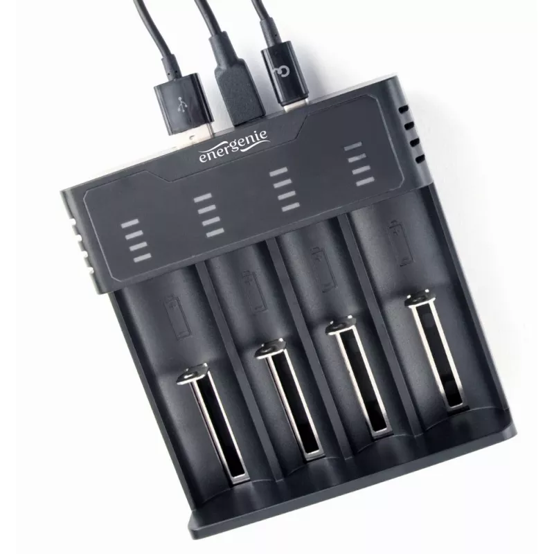 Nabíjačka batérií Gembird BC-USB-02 USB lítium-iónové NiCd NiMH