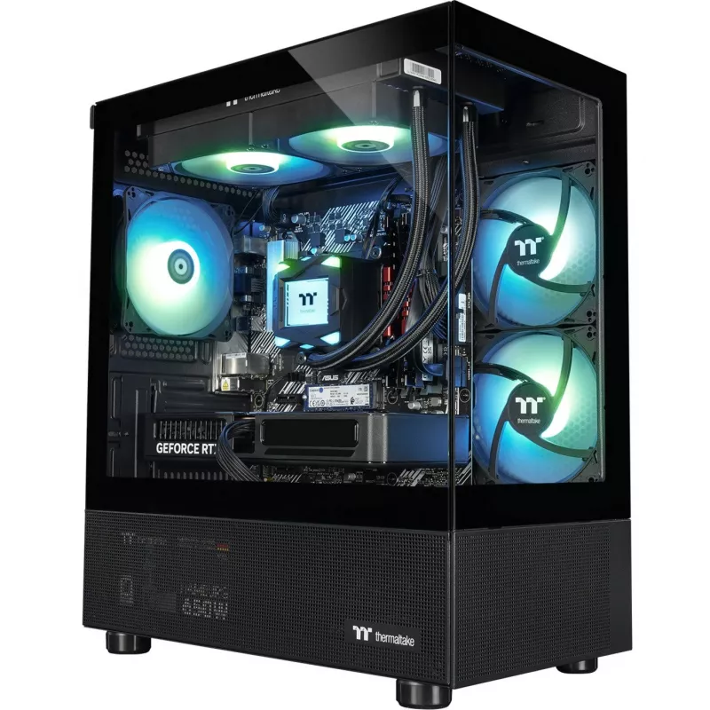 FTW V170A 5060Ti čierny, herný PC čierny/transparentný, Windows 11 Home