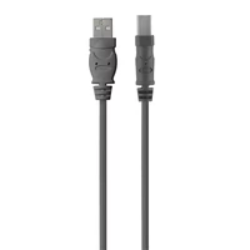 Belkin USB 2.0 Premium tlačiarňový kábel, USB-A / USB-B, 1,8 m, čierny.