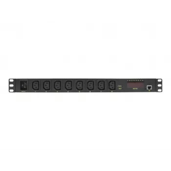Logilink IP PDU riadiaca jednotka - jednotka rozvodu napájania (do racku) - striedavý prúd 110-240 V - Ethernet - vstup IEC 60320 C20 - výstup