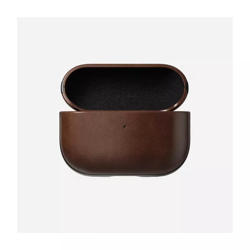 Puzdro Nomad Modern Leather Case — koža, mikrovlákno, polykarbonát, hnedé
