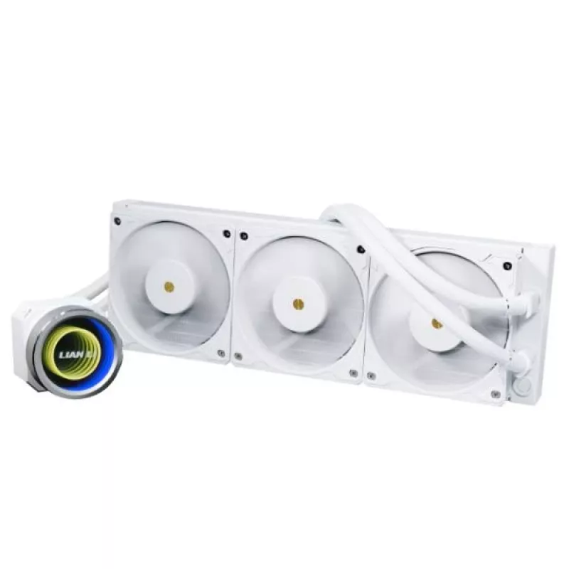 All-in-one kvapalinový chladič Lian Li Galahad II Trinity 12 cm biely