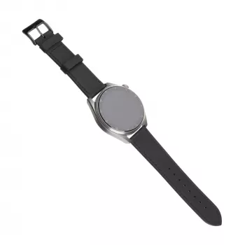 Kožený náramok na hodinky FIXED FIXLST-22MM-BK – 22 mm rýchloupínací, čierny