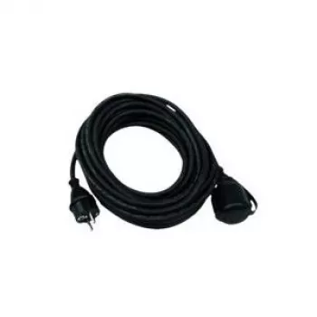 Predlžovací kábel REV 0065259 25 m 1 AC zásuvka exteriér čierna