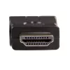 Akyga AK-AD-40 HDMI (M) na HDMI (F) 180° otočný uhlový adaptér, čierna