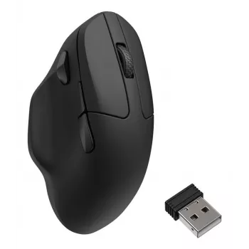 Bezdrôtová myš Keychron M7 8K čierna — kompaktný ergonomický dizajn, nabíjateľná