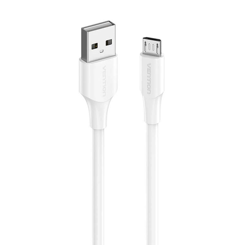 Kábel USB2.0 na MICRO-B/1M biely Ctiwf Vention