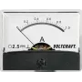 Voltcraft AM-60X46/1A/DC zabudovaný merací prístroj AM-60X46/1A/DC 1 A magnetoelektrický merací mechanizmus (AM-60X46/1A/DC)