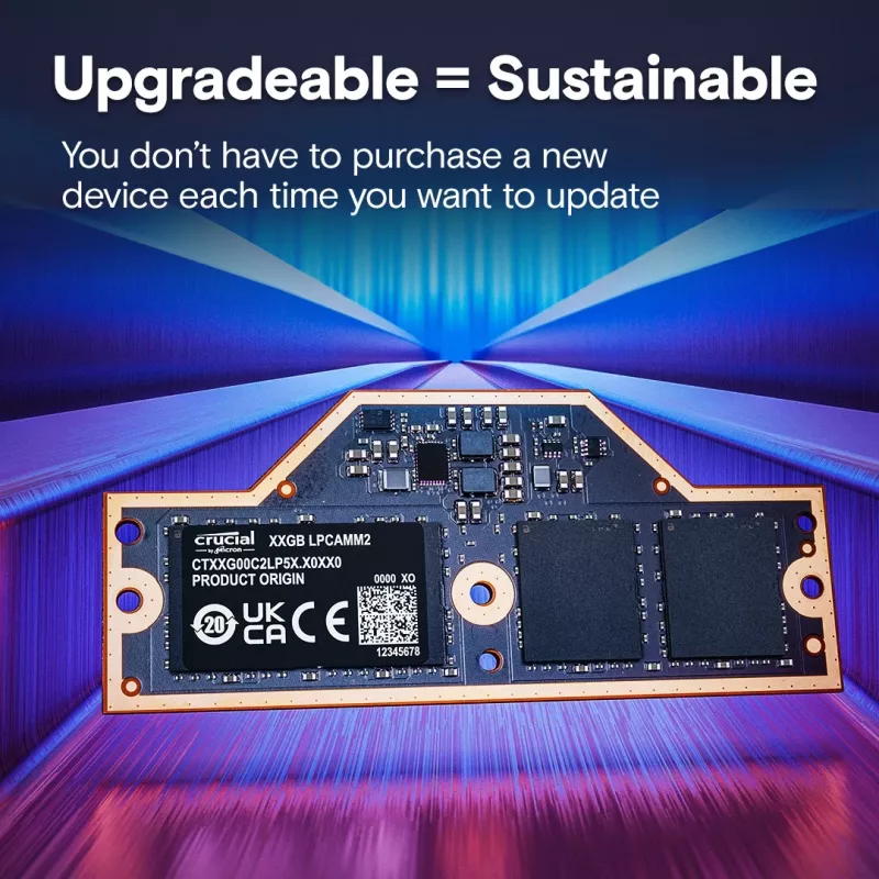 Pamäťový modul Crucial LPDDR5X 32GB 7500 MT/s