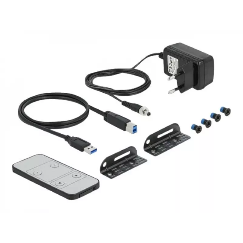 KVM switch DeLOCK 11484 čierna