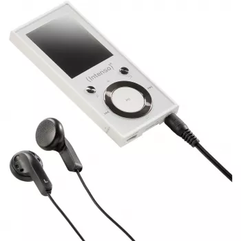 MP3 PREHRÁVAČ 16GB WHITE/3717472 INTENSO