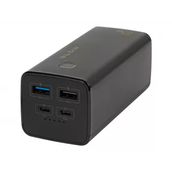 Prenosná powerbanka BLOW PB20G 20000mAh PD 65W, USB-C vstup/výstup, 2x USB-A výstupy, čierna